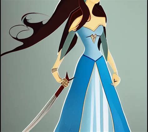 Arwen from LOTR as a cartoon character in a Disney | Stable Diffusion ...