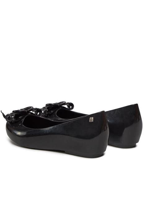 Baleriny Melissa Melissa Dora Hot Ad 35715 Czarny Eobuwie Pl