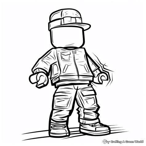 Roblox Coloring Sheet Free Printable