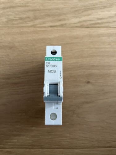 Crabtree Starbreaker Type B Mcb Circuit Breaker Trip C Plug