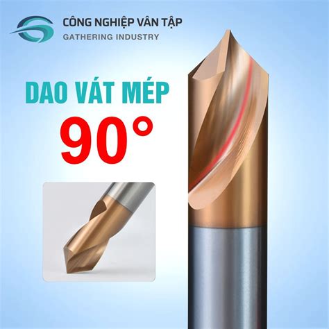 Mua Dao phay vát mép 90 độ độ cứng 55HRC gia công nhôm thép giá rẻ