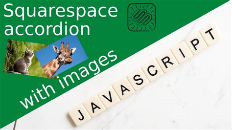 Squarespace Accordion With Images YouTube