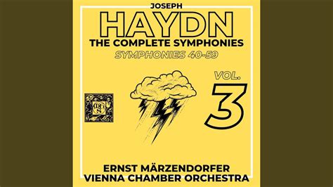 Symphony No 44 In E Minor Hob I 44 Trauer Sinfonie IV FInale