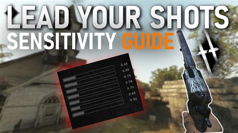 Hunt Showdown Best Sensitivity Settings Youtube