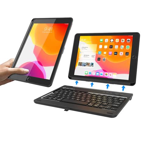 New Trent Ipad Rugged Detachable Keyboard Case For Ipad Etsy