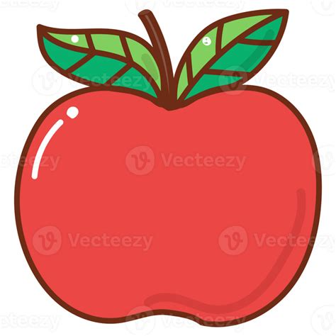 Apple Cartoon Doodle 39095869 Png