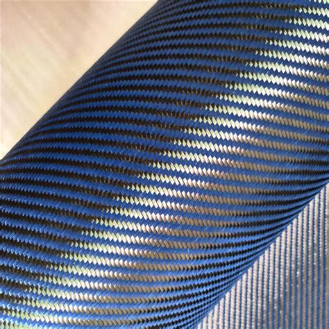 Aramid And Carbon Fiber Mixed Fabric Plain Twill High Quality Hybrid