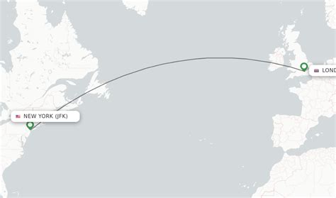 Direct Non Stop Flights From New York To London Schedules