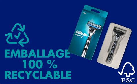 Gillette ProGlide Rasoir Pour Homme 1 Manche De Rasoir 2 Recharges