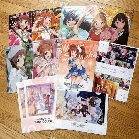 【やや傷や汚れあり】17┏ アイドルマスターシリーズ作品 クリアファイル 12枚セット The Idolm＠ster プラチナスターズ