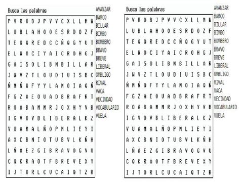 Sopa De Letras De B Y V Pdf