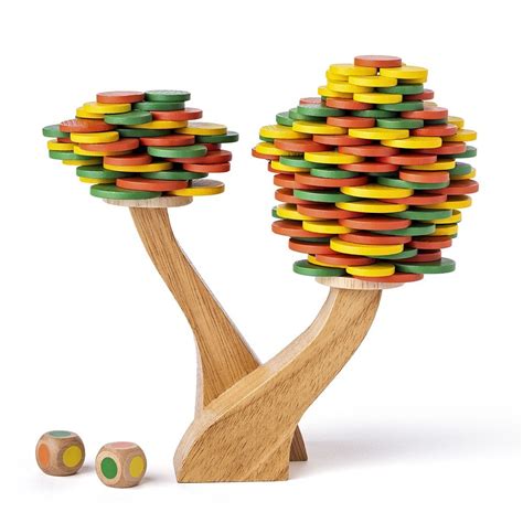 Дървена игра за баланс, Есенно дърво, Woodyland, Купи от Igrachka.com ...