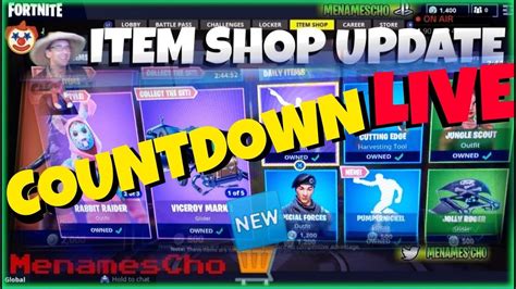 📺menameschos Live Ps4 💫 Item Shop Update 💫 Countdown 🕐 Fortnite Battle