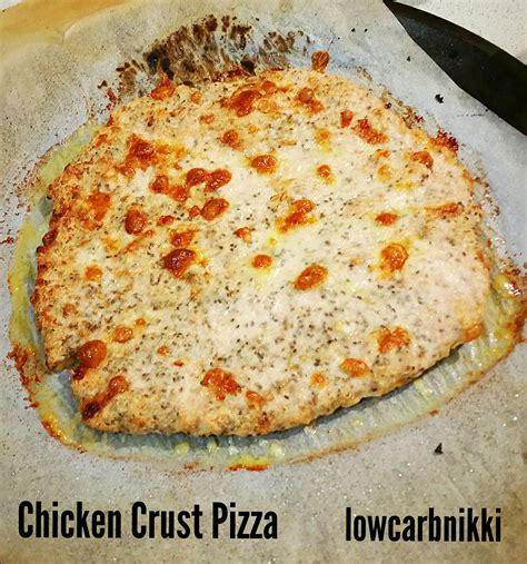 Chicken Crust Pizza Recipe Chicken Crust Pizza Butter Chicken Sauce Pizza