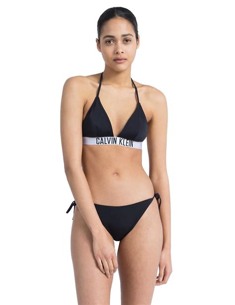 Calvin Klein Intense Power Triangle Bikini Top Belle Lingerie