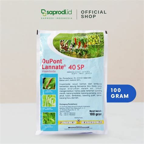 Dupont Lannate Sp Insektisida Racun Kontak Dan Lambung Gram