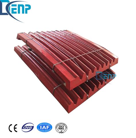 Crusher Replacement Wear Parts Side Plate Cheek Plate For Mining