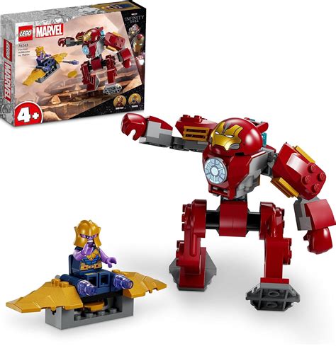 Lego Marvel Iron Man Hulkbuster Vs Thanos Set Para Ni Os A