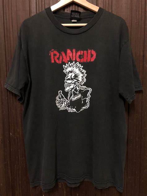 Vintage Vintage Rancid Punk Rock Band Tee Shirt Grailed