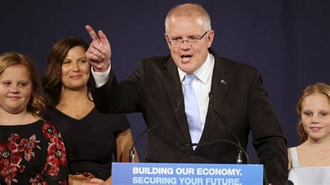 Australias Prime Minister Scott Morrison Scores Surprise Election