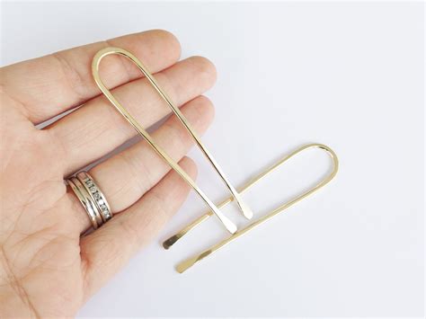 Hair Pins 3 Hair Pin Small Hair Fork Simple Casual Etsy