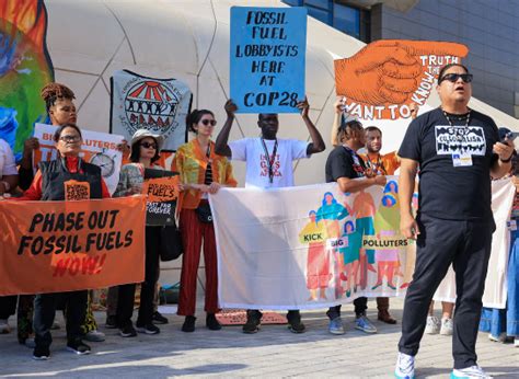 Climate Activists At COP28 Face Setback As Draft On Fossil Fuel Phase