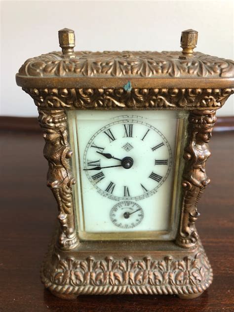 Ansonia Carriage Clock Vintage Beauty Etsy