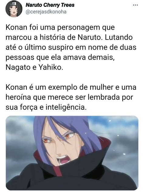 Konan 🌹 Em 2021 Memes Engraçados Naruto Naruto Fatos Naruto Engraçado