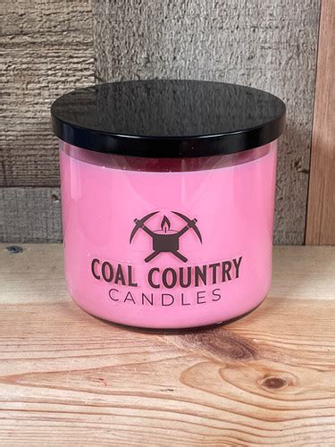 Japanese Cherry Blossom 3 Wick Candle Coal Country Candles