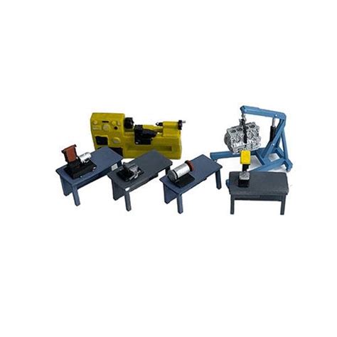 Hotwheels Matchbox Greenligh Diorama Garage Set Machine Tools Scale Diorama Hot