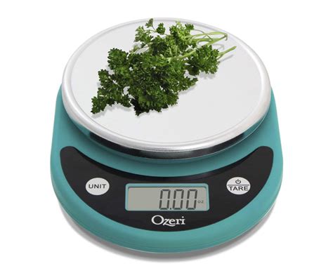 Ozeri.com : Ozeri ZK14-T Pronto Digital Multifunction Kitchen and Food Scale, Teal Blue ...