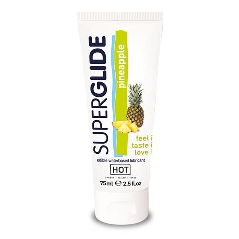 Lubrificante Comestível HOT Superglide Ananás 75ml