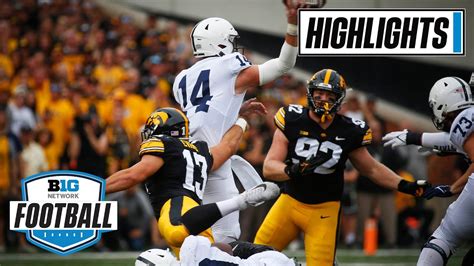 Penn State At Iowa Big Ten Football Highlights Oct 9 2021 Youtube