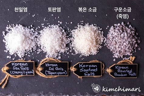 Korean Salt Guide Kimchimari