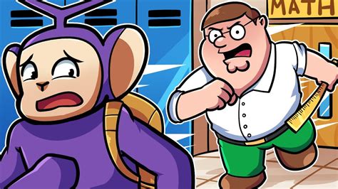 Escape From Peter Griffin School Tinky Winky Plays Roblox Escape