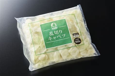 乱切りキャベツ｜商品情報｜神栄株式会社 食品部｜業務用冷凍食品のサプライヤー