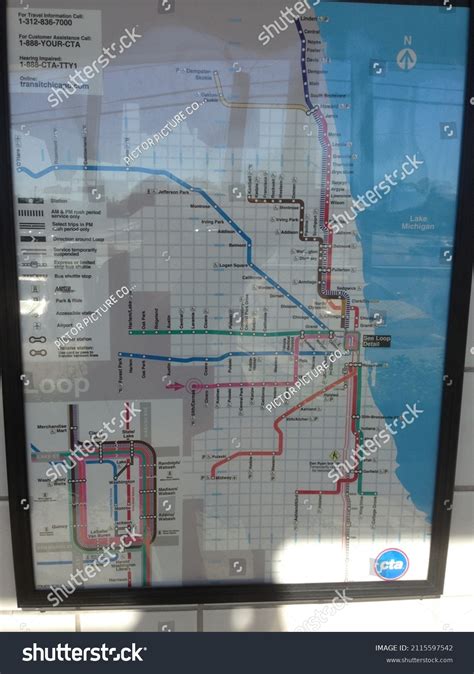 3 imágenes de Chicago transit authority map - Imágenes, fotos y ...