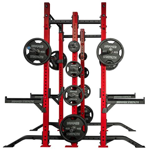 Hammer Strength Hd Athletic Nx Half Half Combo Rack Single Storage