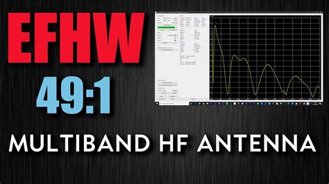 End Fed Half Wave Multi Band Hf Antenna M M Youtube