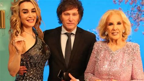 El Incómodo Momento Que Vivió Mirtha Legrand Con Javier Milei Y Fátima