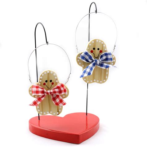 Gingerbread Man Ornaments - Etsy