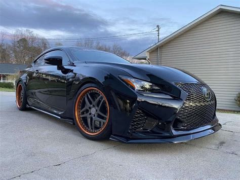 Black Lexus Coupe Rcf