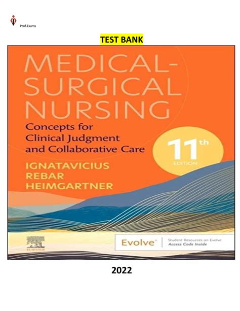 Test Bank Medical Surgical Nursing Concepts For Clinical Judgment