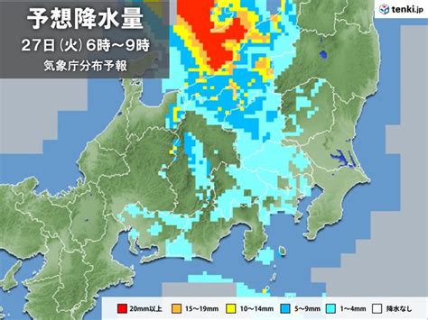 関東甲信 朝は南部を中心に雨 日中も所々で雨雲や雷雲が発達 激しい雨に注意 ニコニコニュース