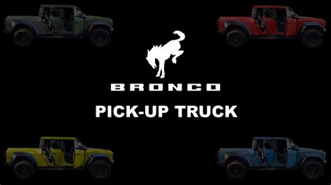 Ford Bronco Raptor Cgi Pickup Truck Seems Ready For A Jeep