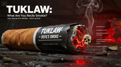 tuklaw devils smoke ang yosi na pag tumama ala zombie ang biktima