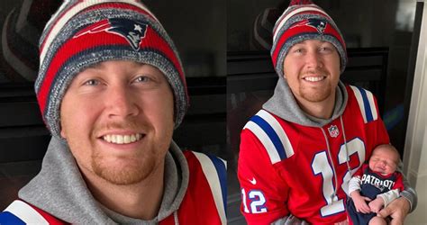 Scotty Mccreery And Newborn Son Cheer On New England Patriots Together