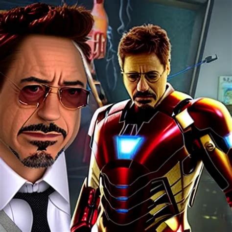 Robert Downey Jr As Tony Stark Stable Diffusion Openart