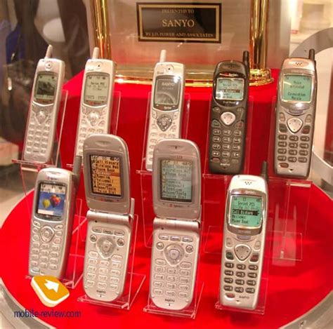 Mobile Cebit 2003 Mobile Phones From Sanyo