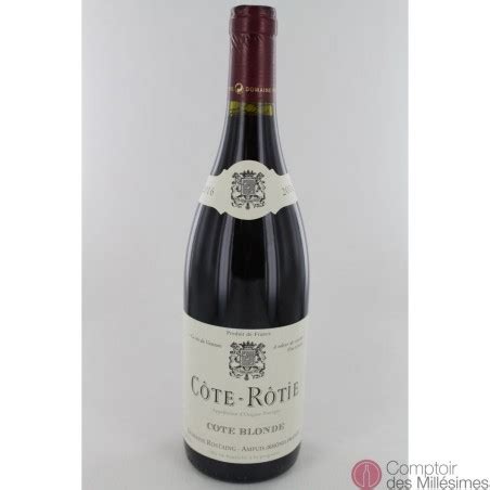 Côte Rôtie Cote Blonde Domaine Rostaing au Meilleur Prix